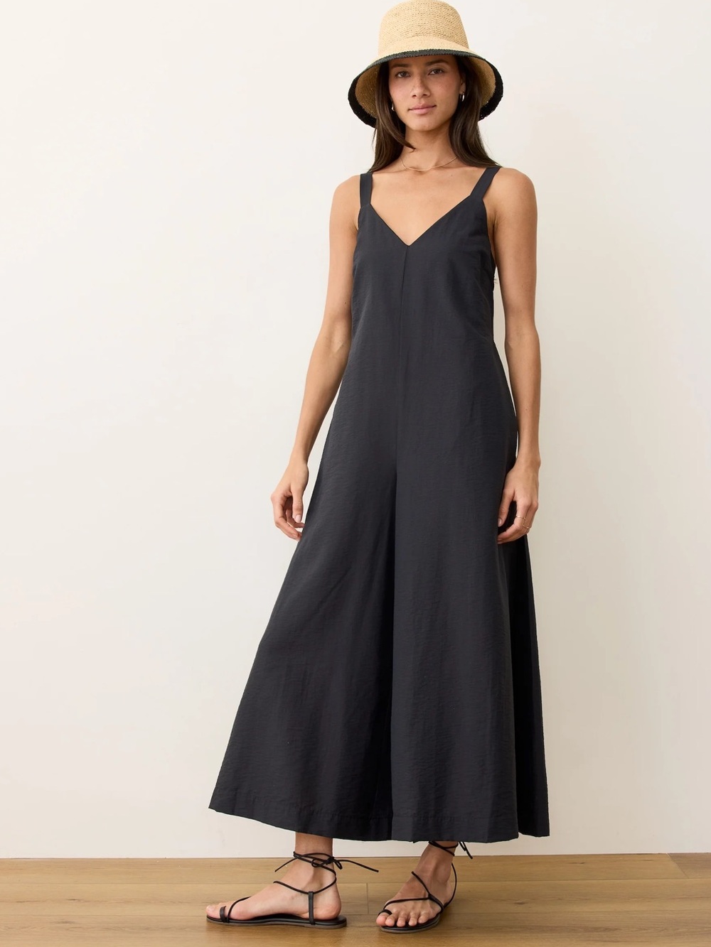 🆕 Marine Layer Cari Wide-Leg Jumpsuit - Picture 2 of 10